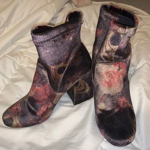 Velvet Booties